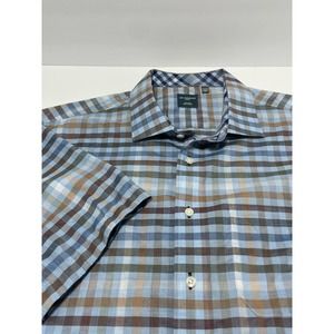 Leo‎ Chevalier Short Sleeve Button Up Size XL EUC